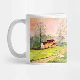 England. Morning In The Village Mug